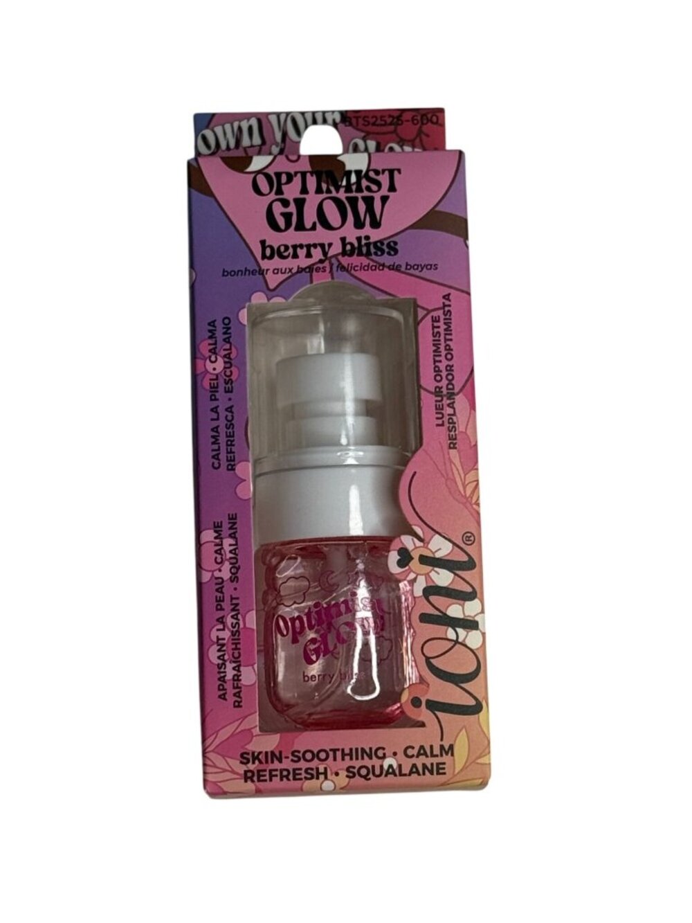 ioni Glow Getter Berry Bliss Facial Mist Squalane Hydrating Spray